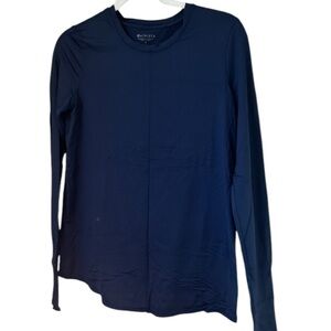 ATHLETA Longsleeve Top with Split Back Detail